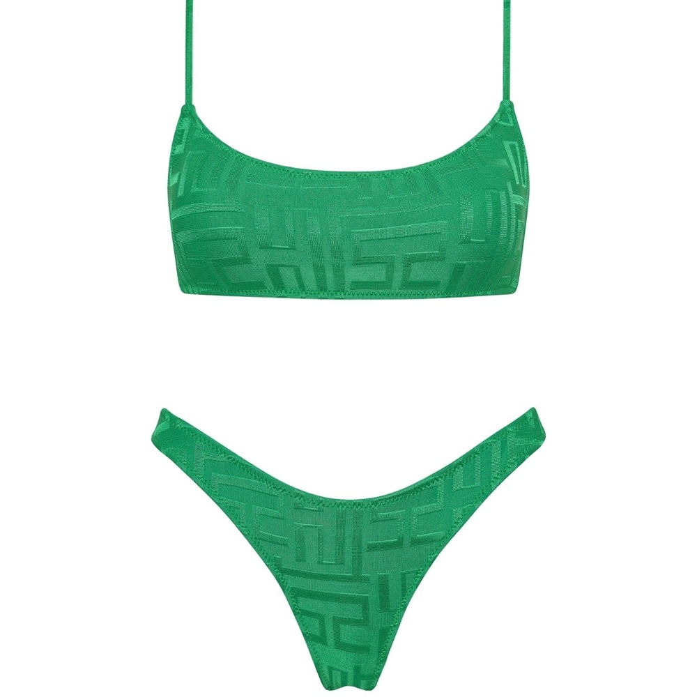Green triangl set